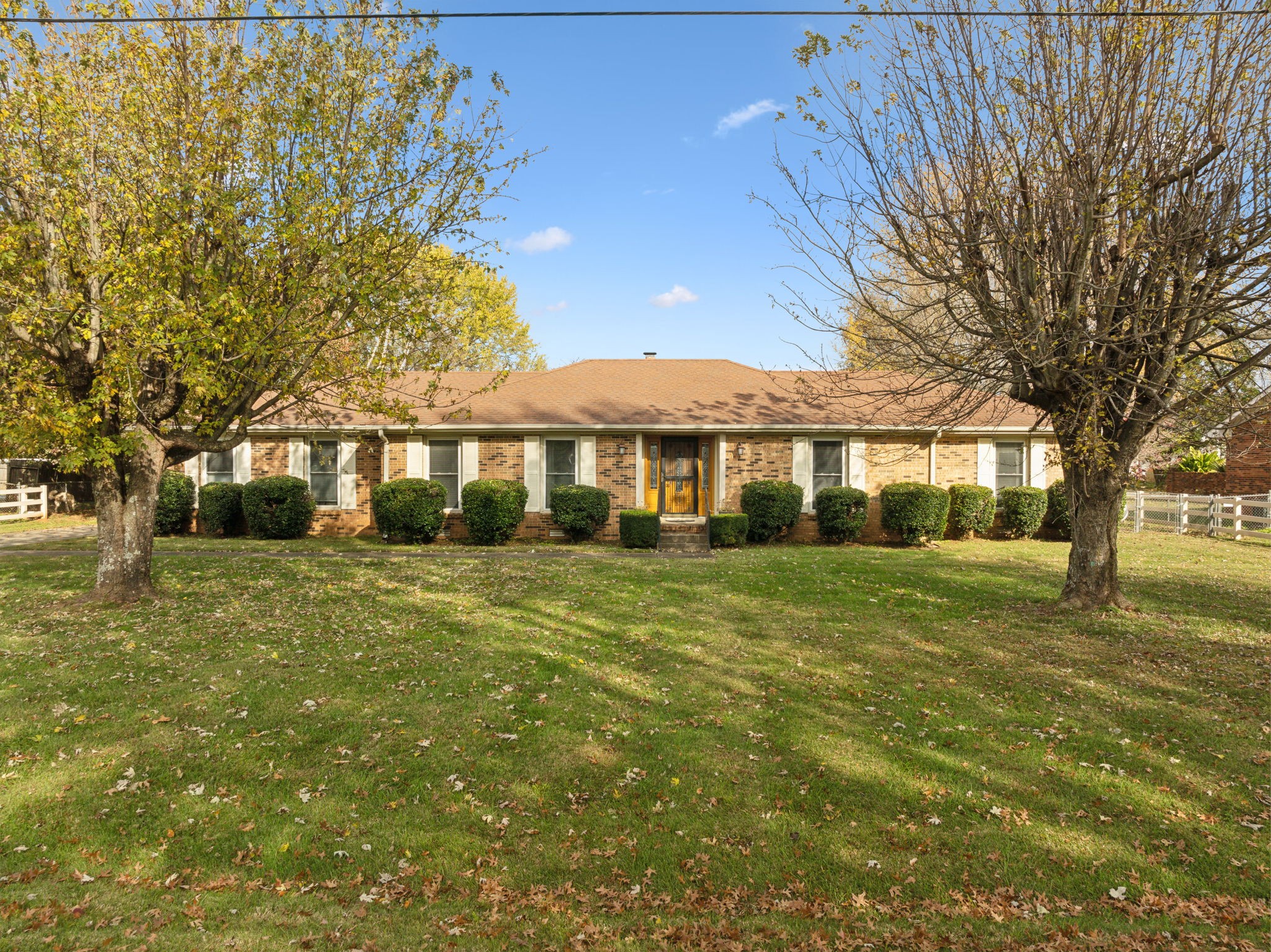 4068 Confederate Road Murfreesboro, TN 37128 - Photo 53 of 53 A view of the home on a beautiful Fall day! Hope you come take a look - this could be YOUR home!