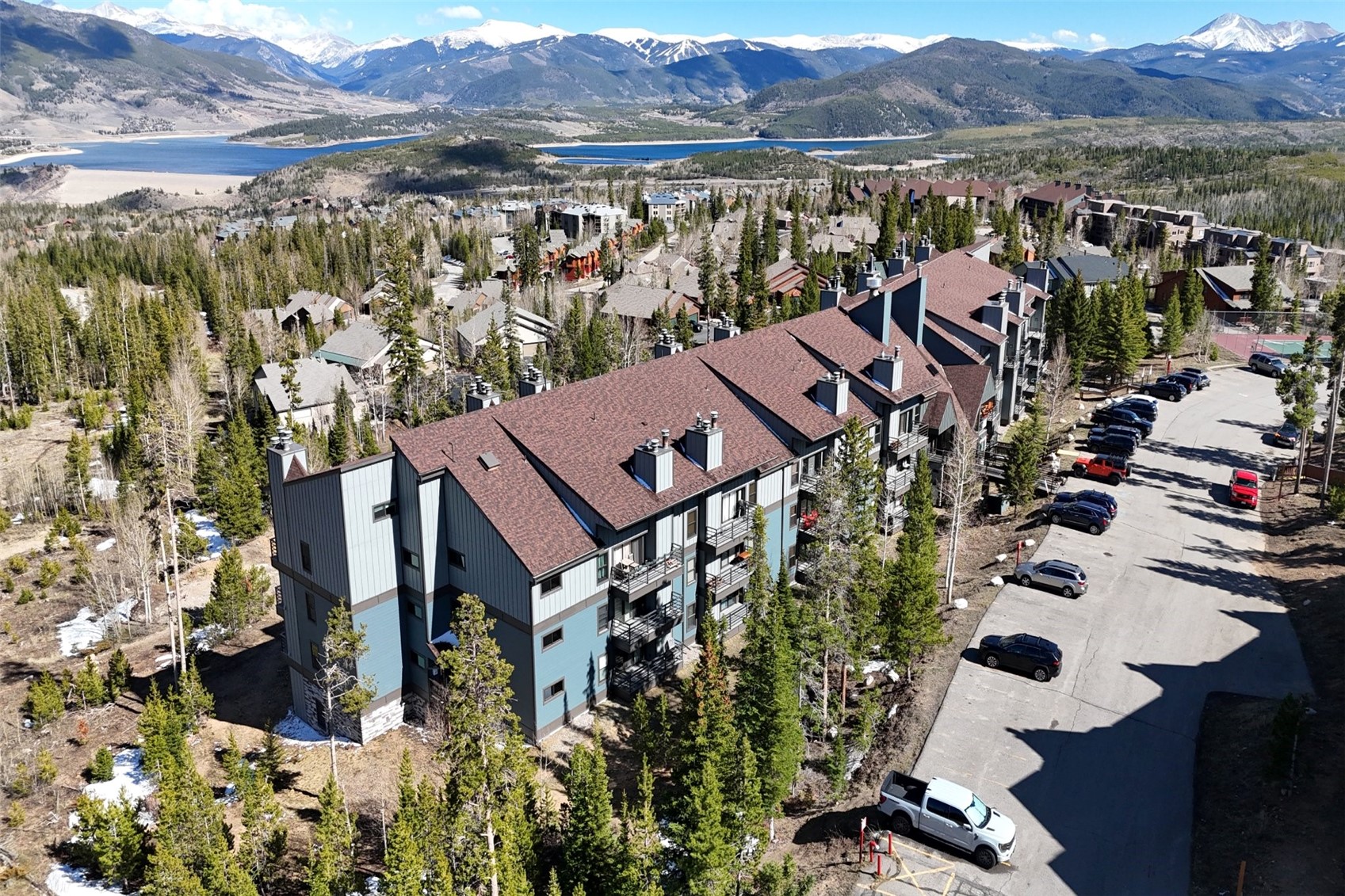 89410 Ryan Gulch Road, Unit DD301 Silverthorne, CO 80498 - Photo 1 of 28 Aerial View of