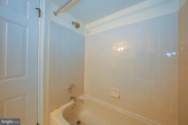 a bathroom with a tub
