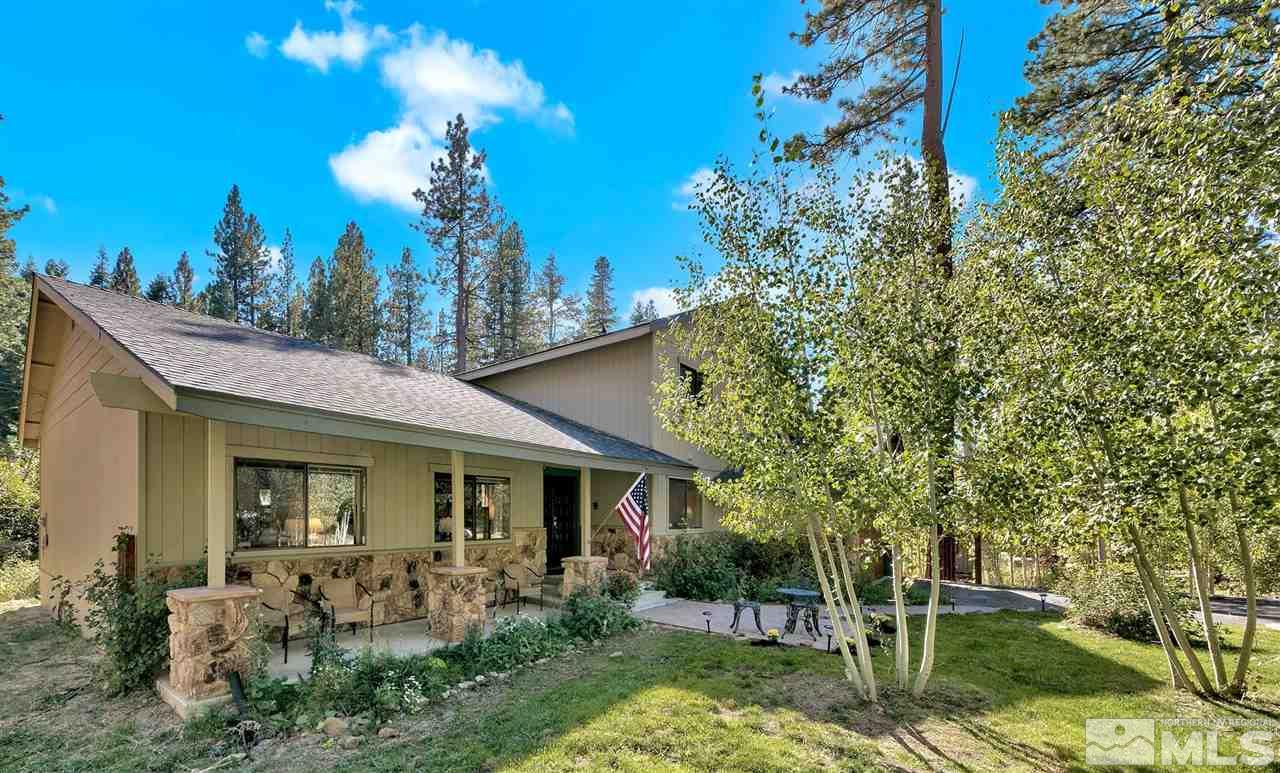 361 Summit Drive Stateline, NV 89449 - Photo 4 of 35 a front view of a house with a yard