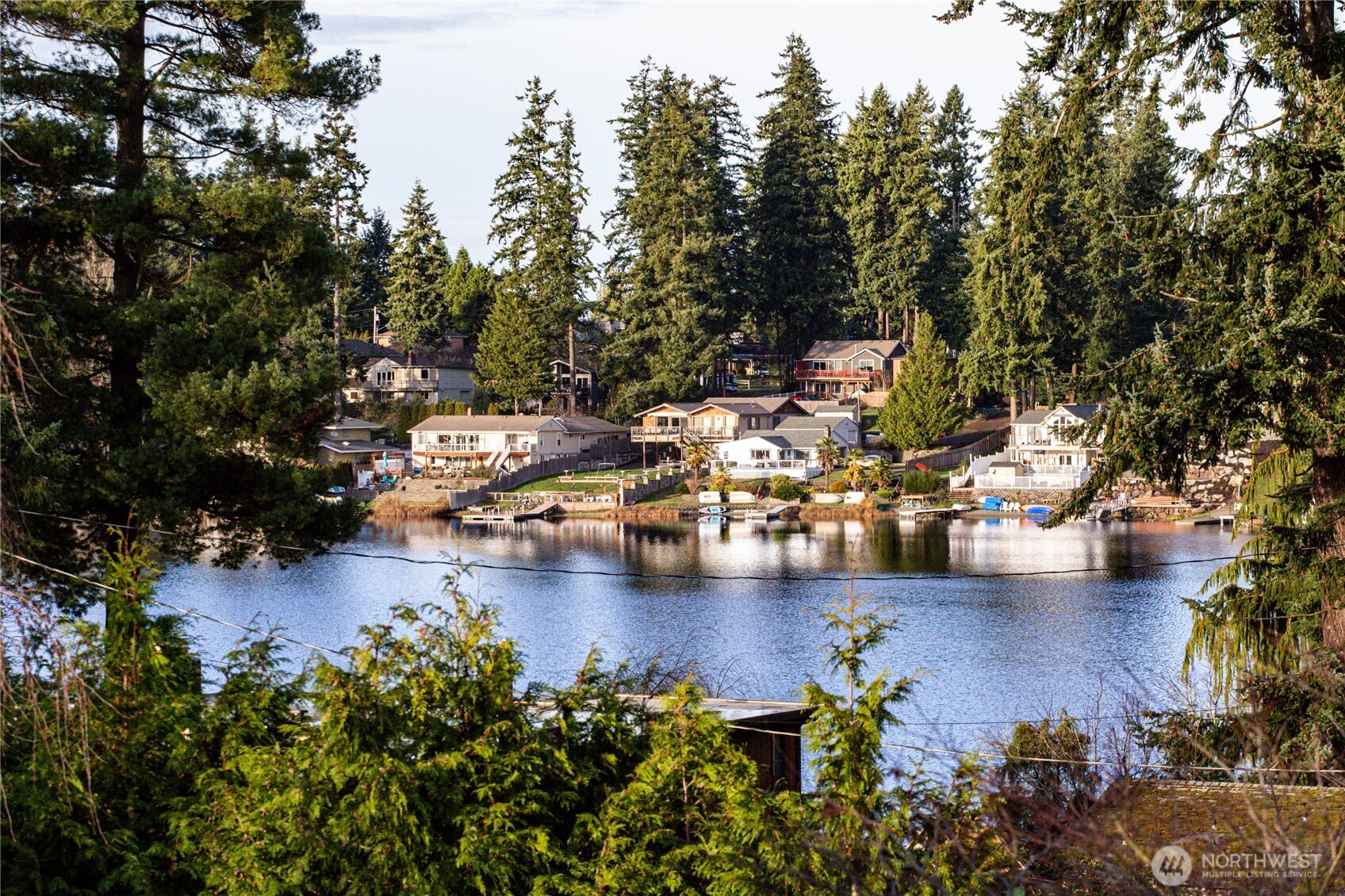3623 Shelby Road Lynnwood, WA 98087 - Photo 12 of 39 a view of a lake with boats and trees
