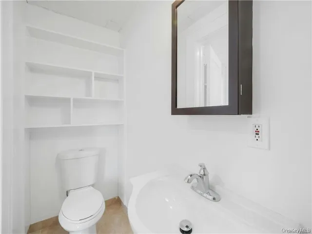 a bathroom with a sink and a toilet