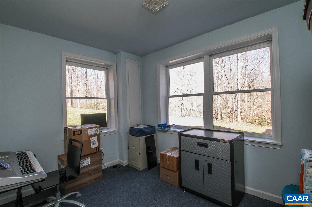 364 Lake Road Troy, VA 22974 - Photo 21 of 25 a view of workspace with wooden floor and windows