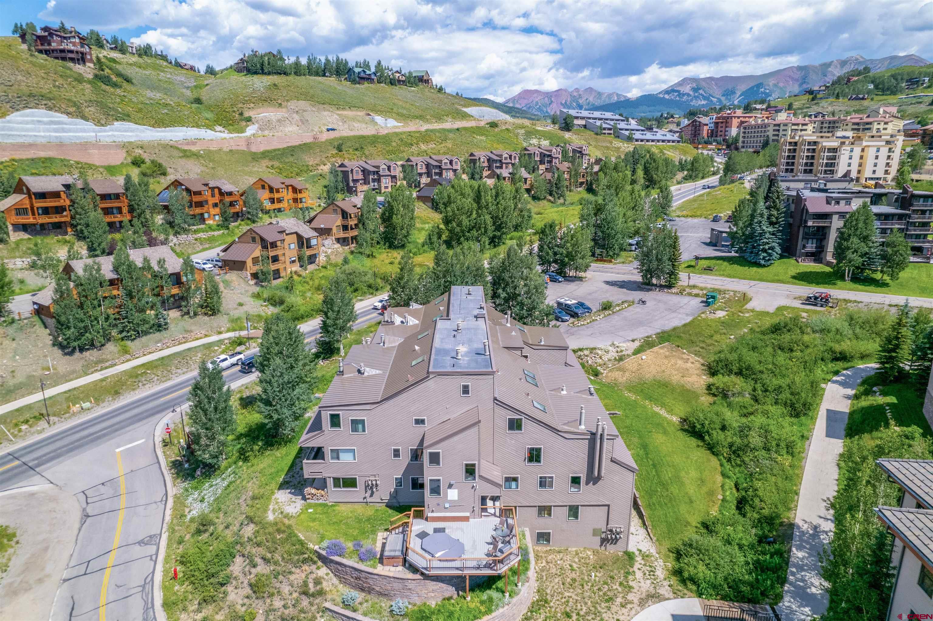 11 Hunter Hill Road, Unit 406 Crested Butte, CO 81225 - Photo 38 of 45 an aerial view of a
