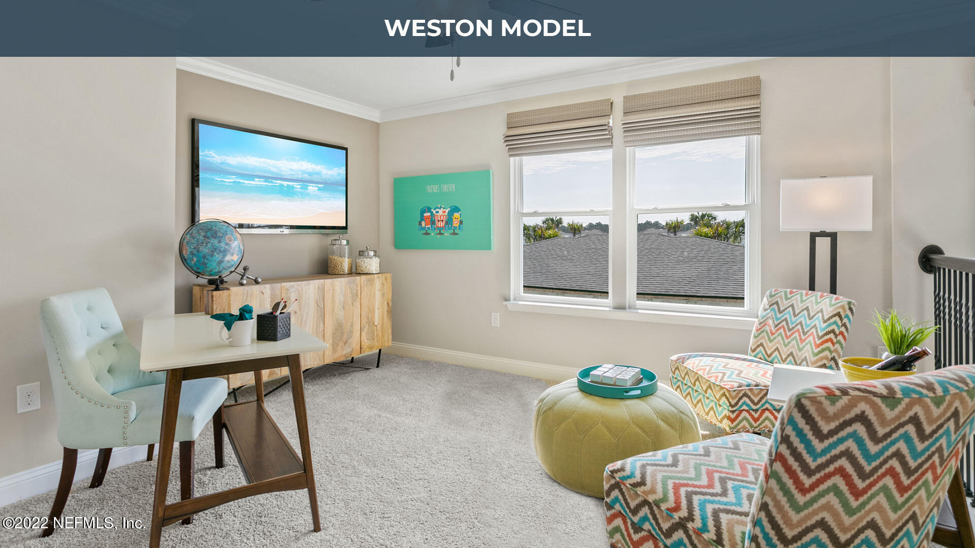 191 Millerstone Drive St. Augustine, FL 32092 - Photo 11 of 44 a living room with furniture and a large window