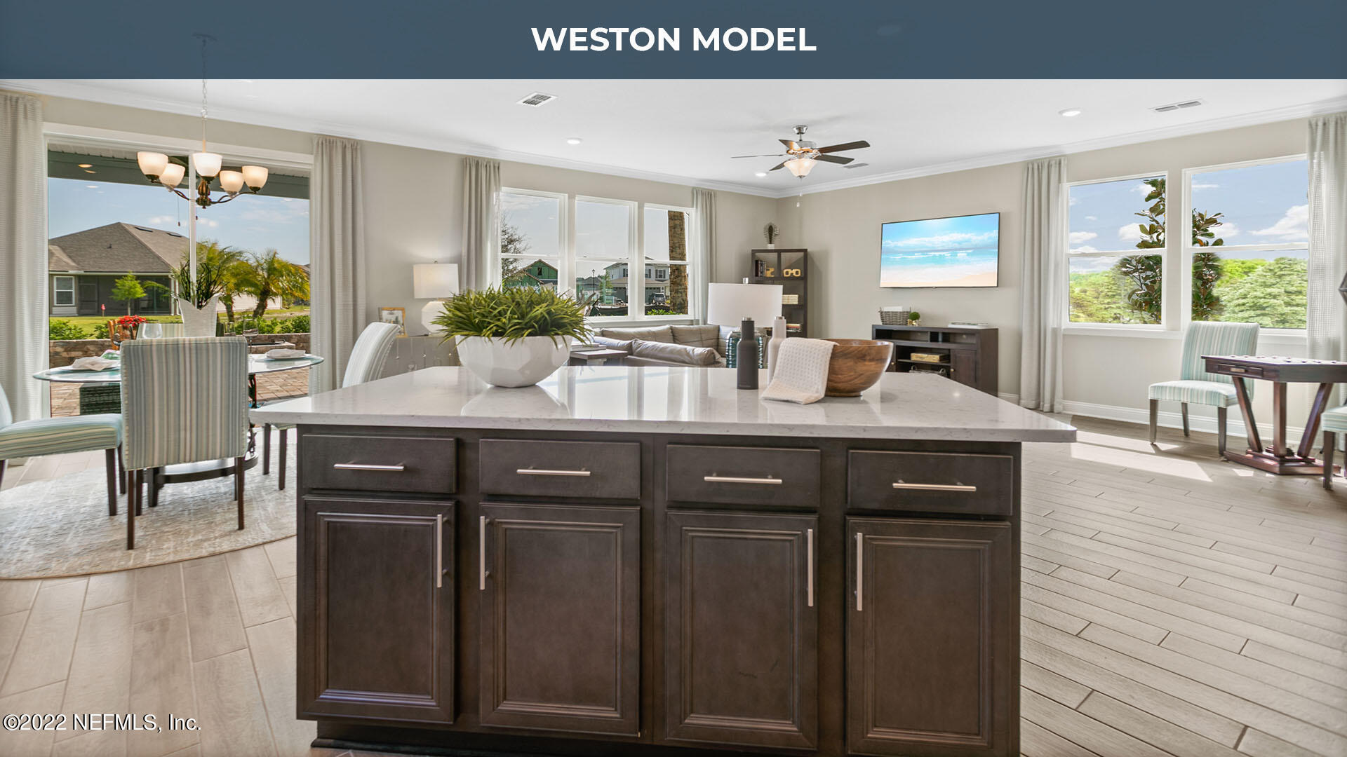 191 Millerstone Drive St. Augustine, FL 32092 - Photo 8 of 44 a kitchen with a sink cabinets and wooden floor