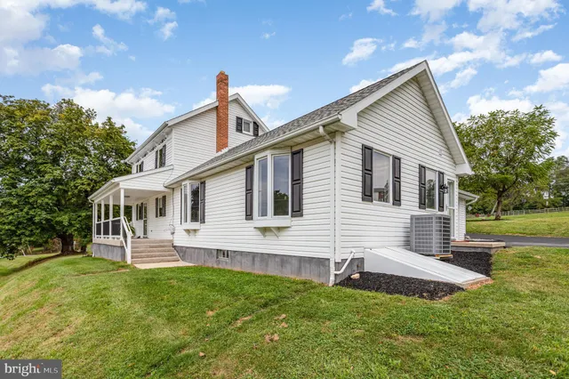 a view of a backyard with a garden