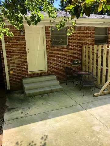 a view of outdoor space and deck