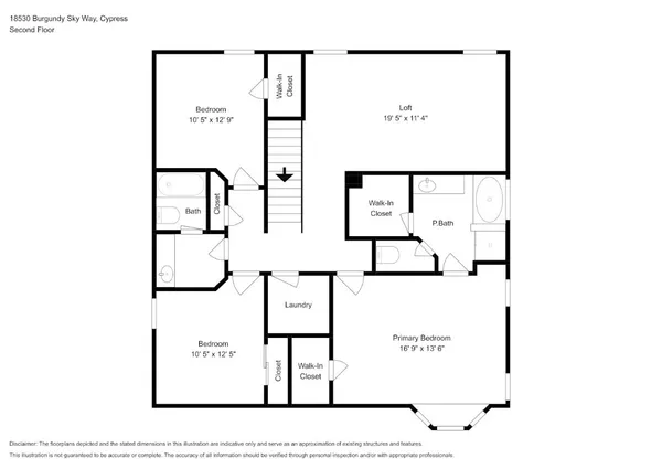 $2,245 | 18530 Burgundy Sky Way, Cypress, TX 77429
