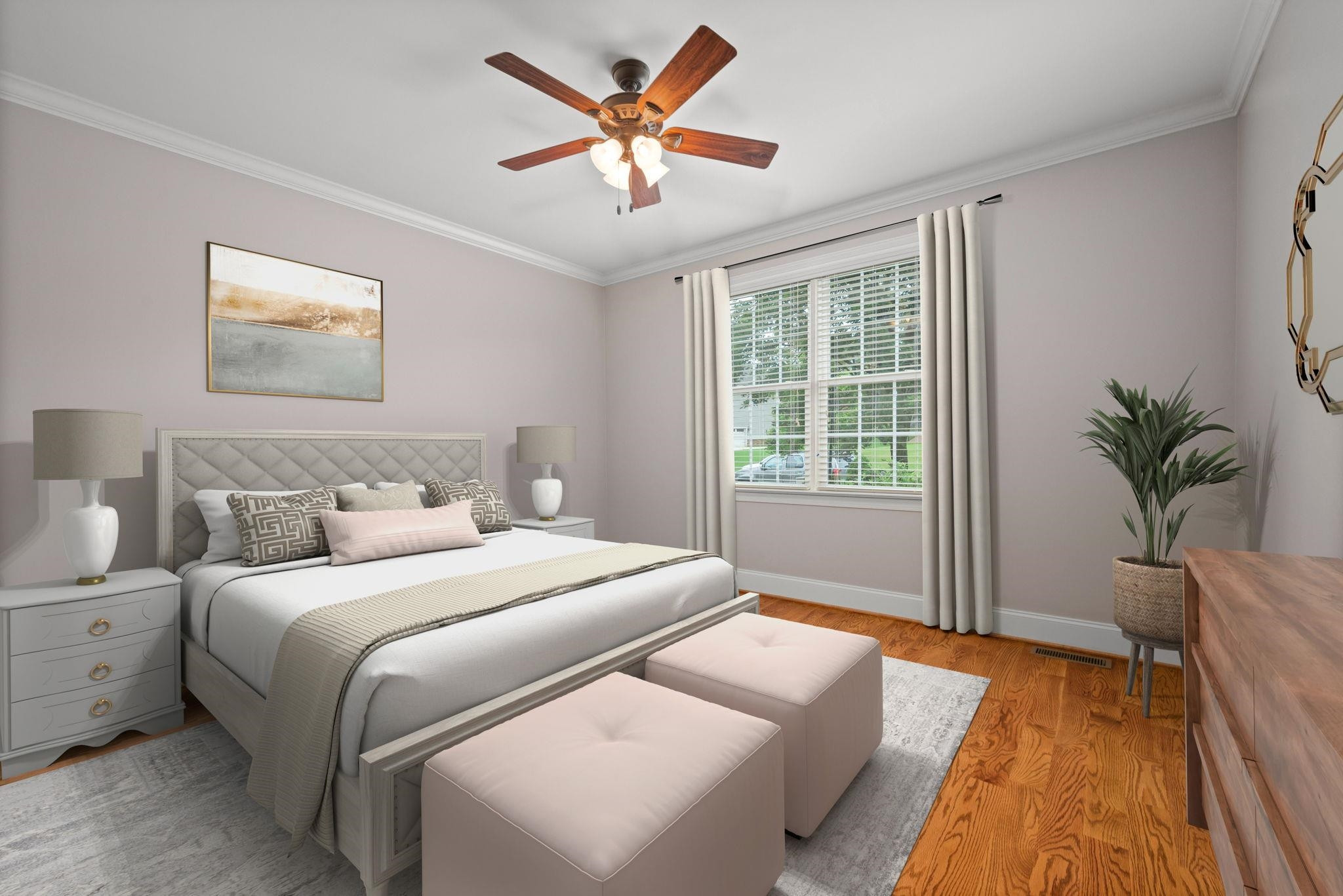 137 St Mellion Street Raleigh, NC 27603 - Photo 20 of 50 Virtually Staged Bedroom 2