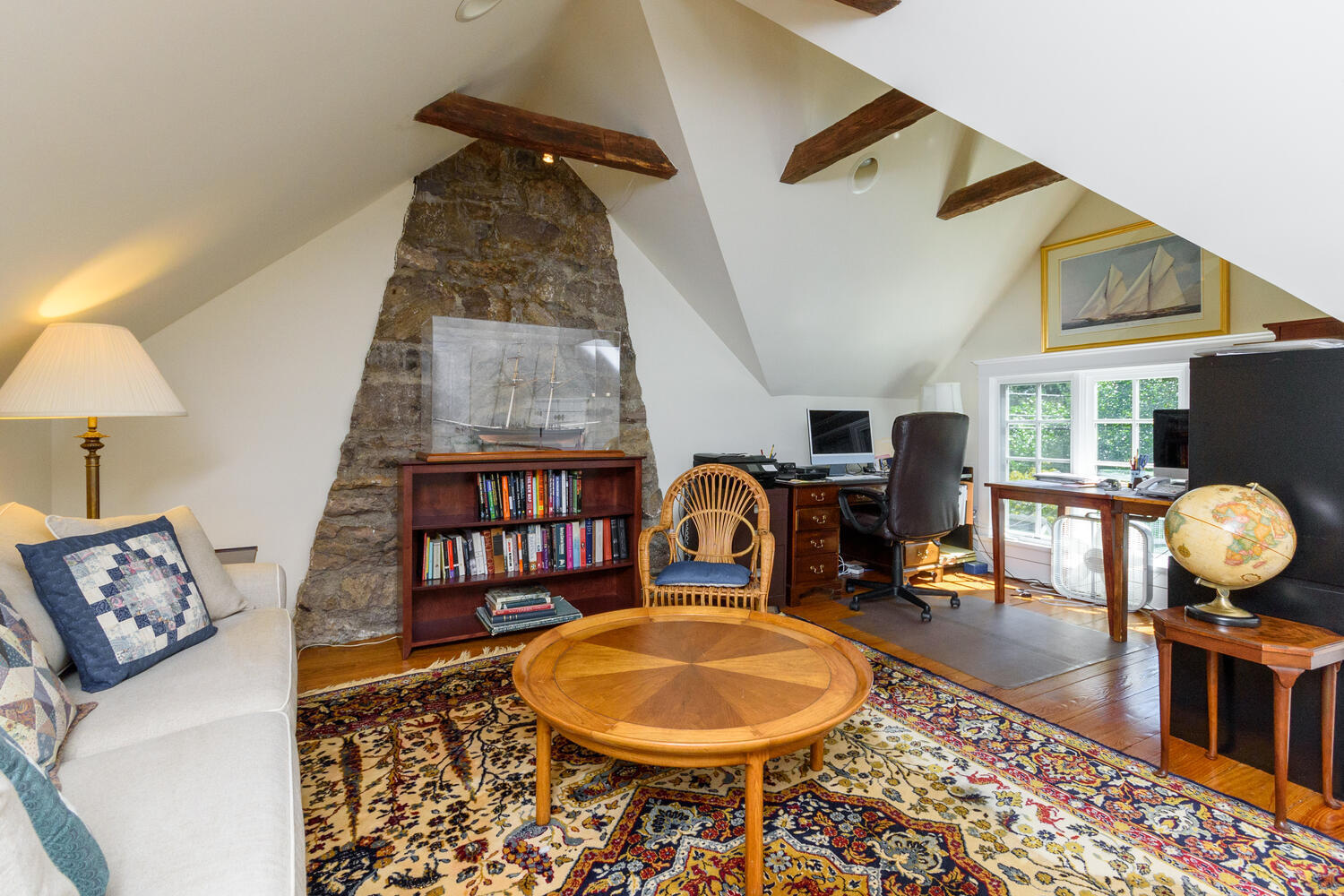 327 Hollow Tree Ridge Road Darien, CT 06820 - Photo 25 of 37 a living room with furniture and wooden floor