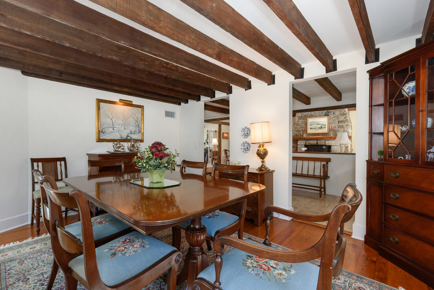 327 Hollow Tree Ridge Road Darien, CT 06820 - Photo 10 of 37 a dining room with furniture and window