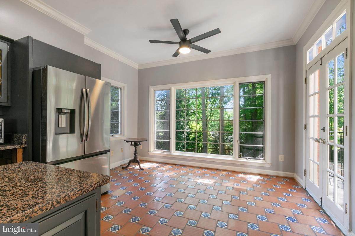 613 Rivercrest Drive McLean, VA 22101 - Photo 16 of 40 a view of a kitchen with a sink and a window