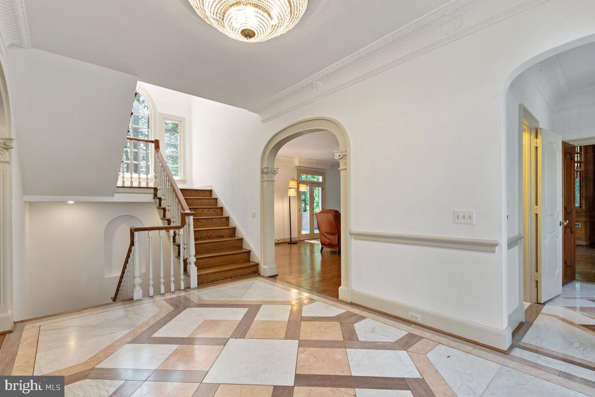 613 Rivercrest Drive McLean, VA 22101 - Photo 17 of 40 a view of entryway and hall with wooden floor