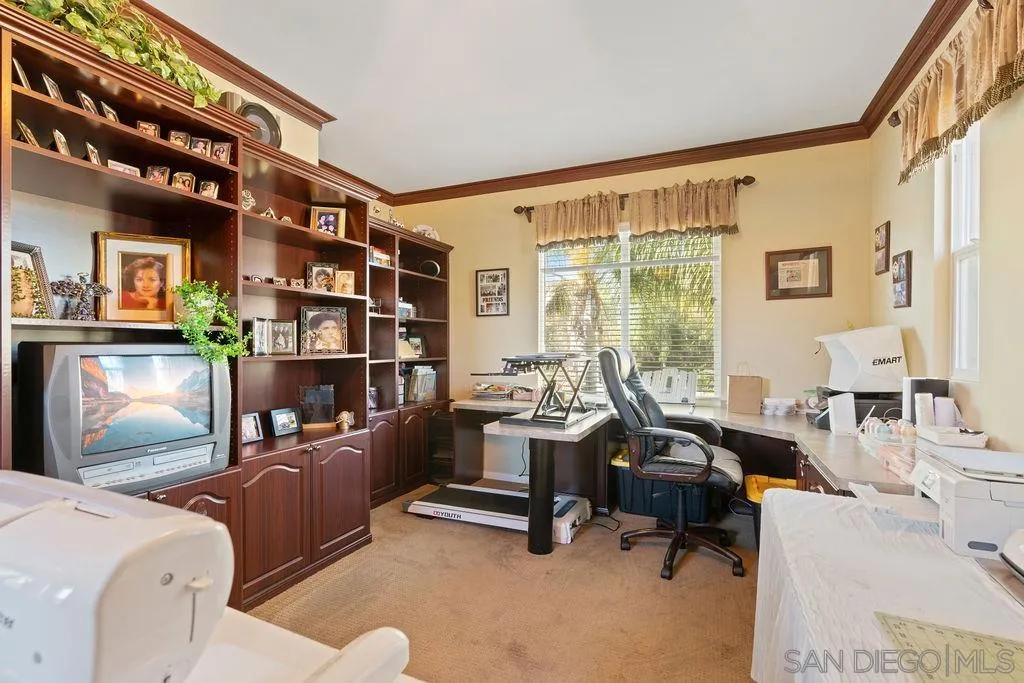 197 Double Eagle Glen Escondido, CA 92026 - Photo 20 of 70 a view of a livingroom with workspace and a large window