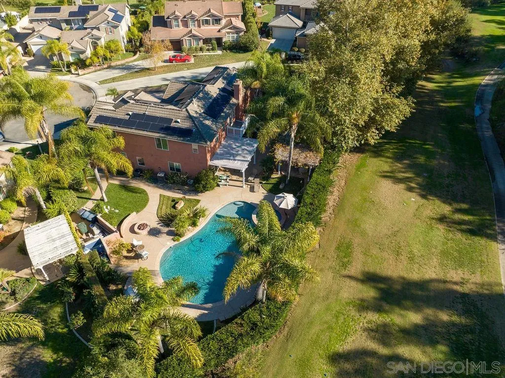 197 Double Eagle Glen Escondido, CA 92026 - Photo 59 of 70 an aerial view of residential houses with outdoor space
