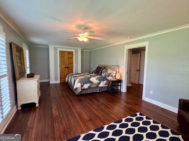 360 Morgan Mill Road Brooks, GA 30205 - Photo 23 of 87 a bedroom with furniture and a window