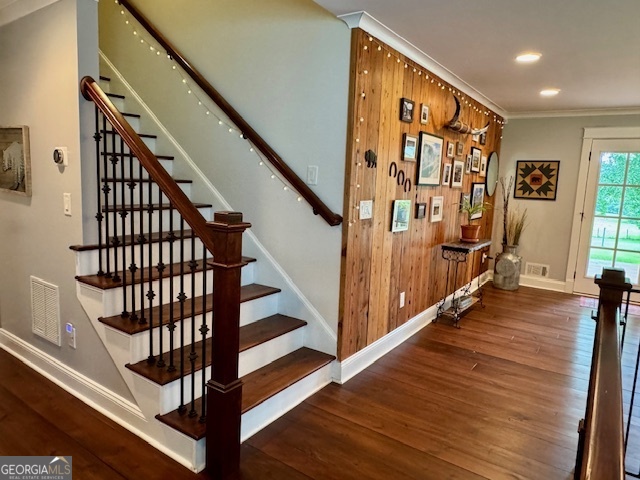 360 Morgan Mill Road Brooks, GA 30205 - Photo 31 of 87 a view of an entryway with wooden floor