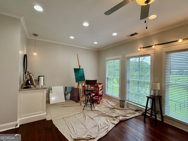 360 Morgan Mill Road Brooks, GA 30205 - Photo 38 of 87 a view of a workspace with furniture and a window