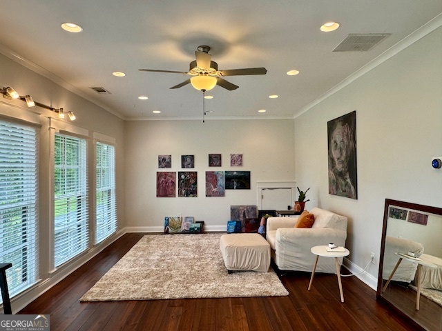 360 Morgan Mill Road Brooks, GA 30205 - Photo 40 of 87 a living room with furniture and wooden floor