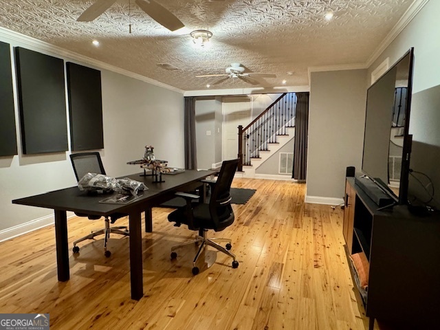 360 Morgan Mill Road Brooks, GA 30205 - Photo 44 of 87 a living room with dining room and wooden floor