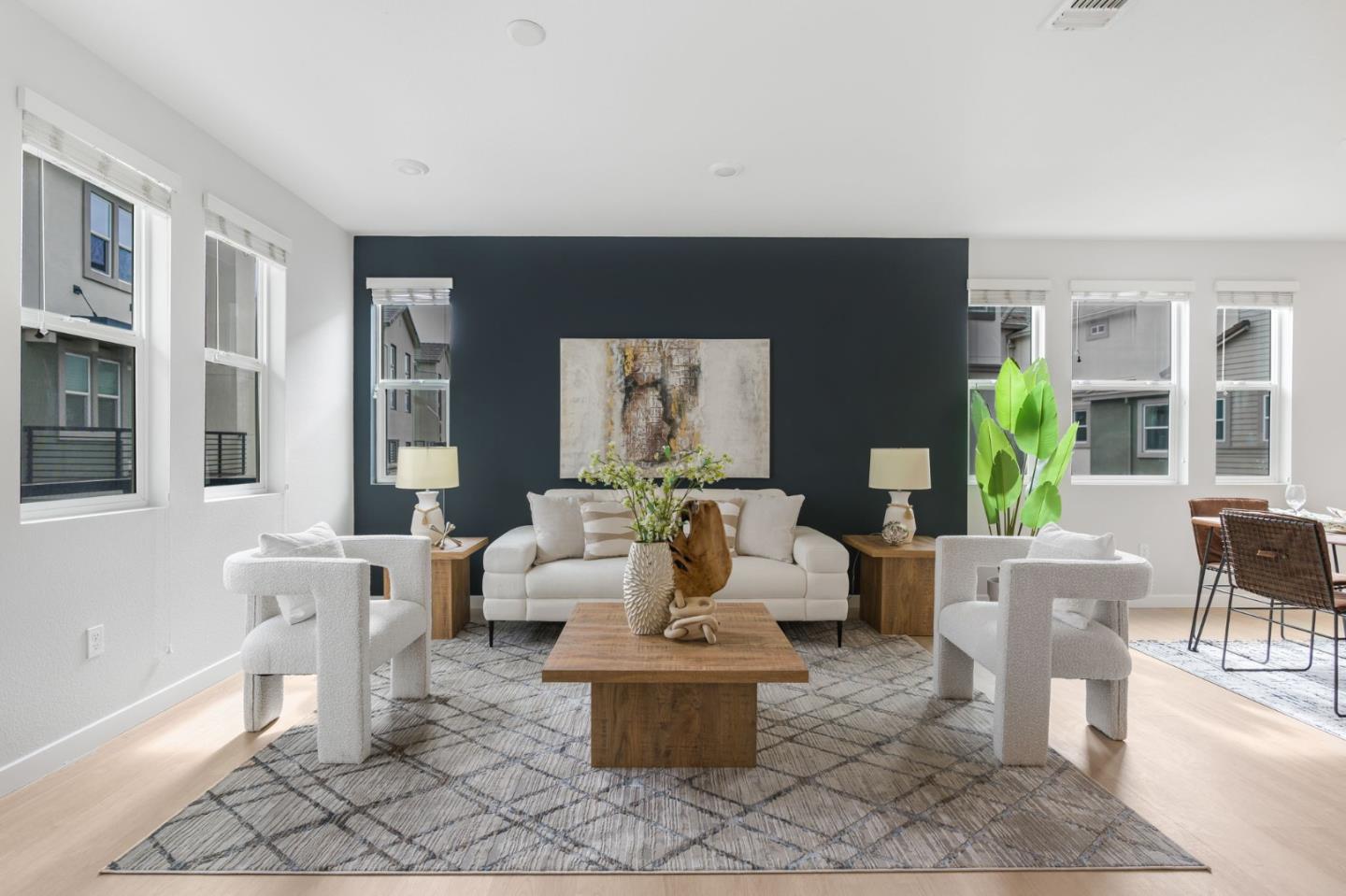 1428 Lavender Loop Milpitas, CA 95035 - Photo 1 of 1 a living room with furniture and a large window