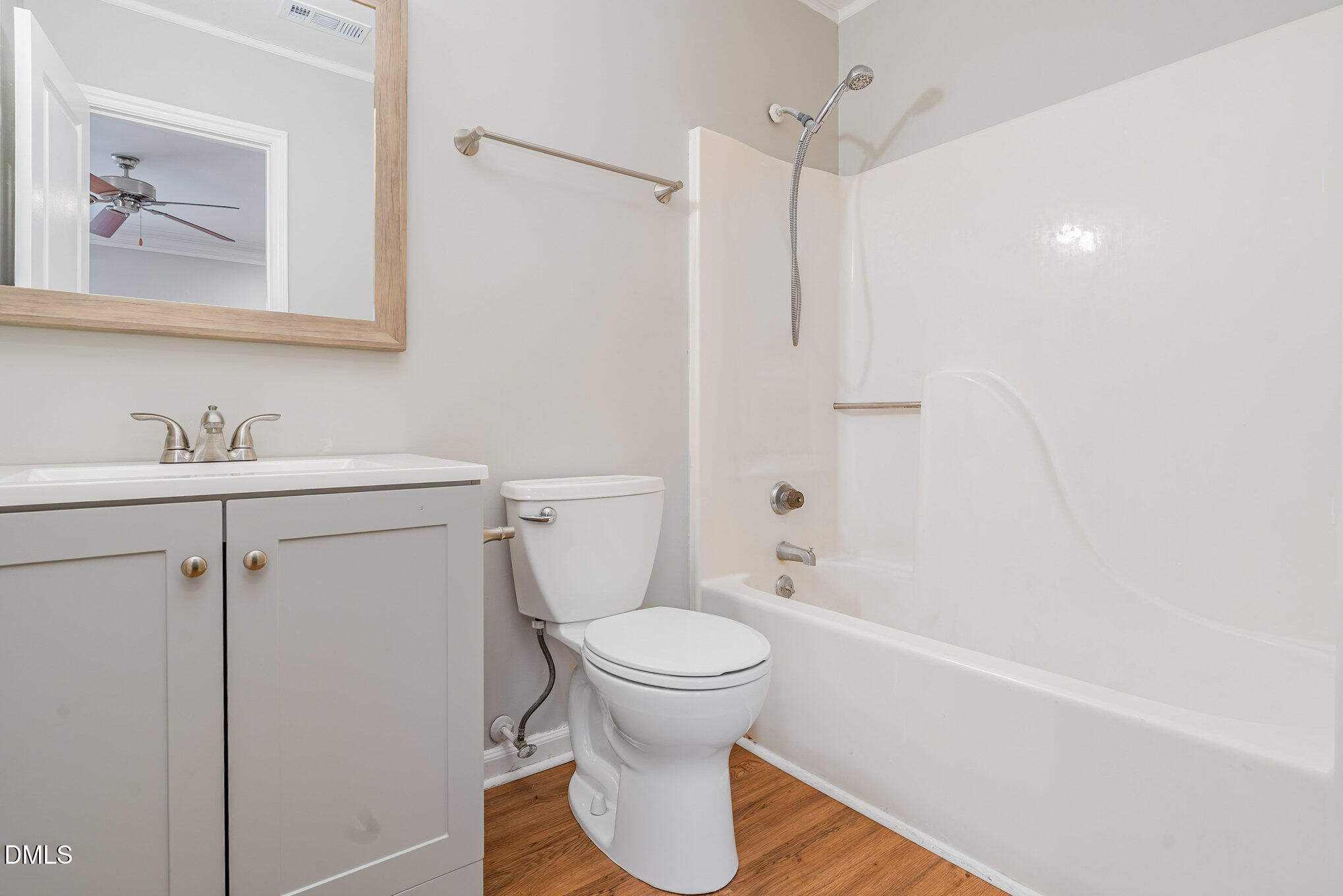 417 Applecross Drive Cary, NC 27511 - Photo 14 of 24 a bathroom with a sink toilet and shower