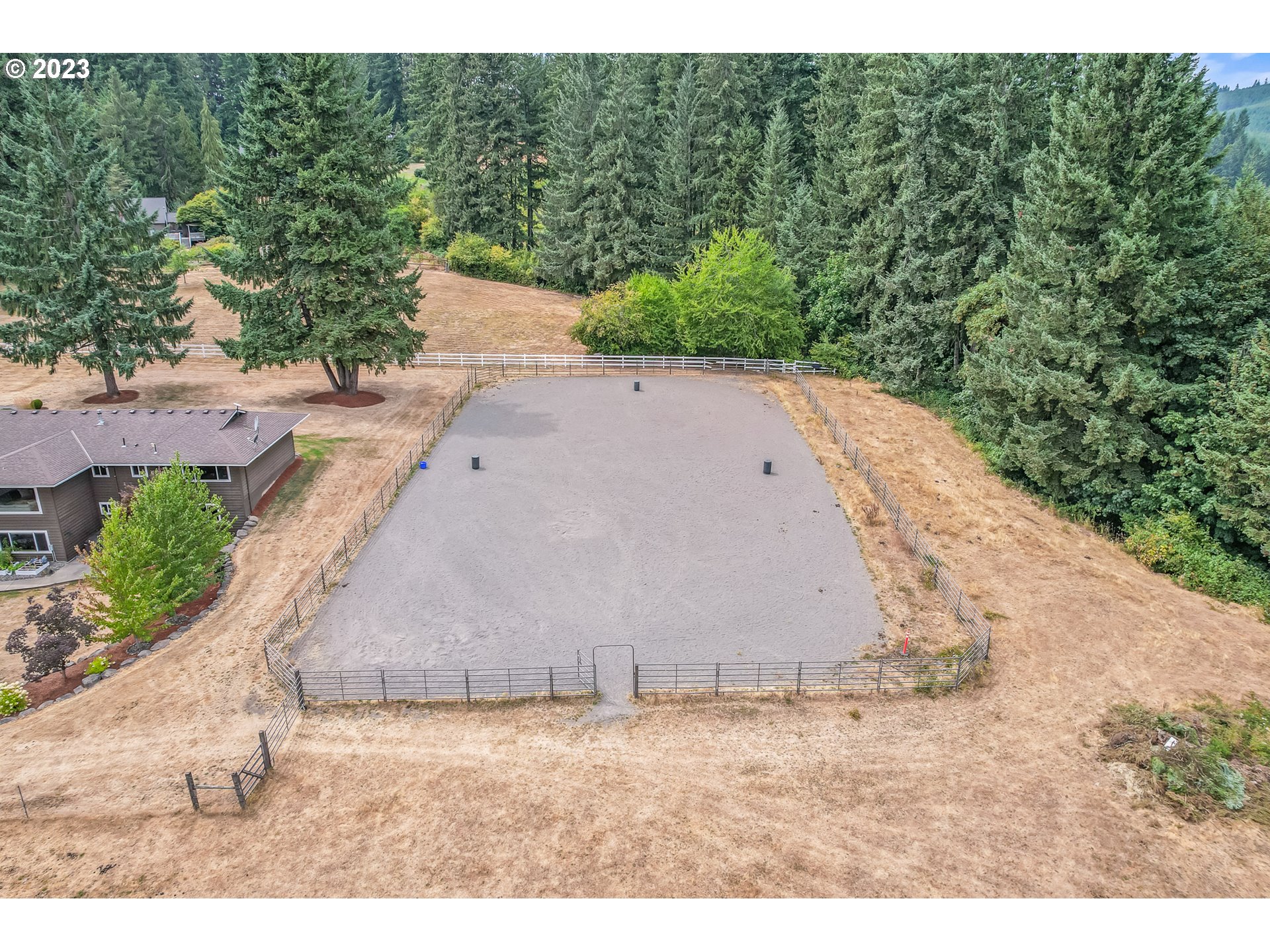 32311 Viewcrest Drive Warren, OR 97053 - Photo 35 of 46 a view of a dry yard with large trees