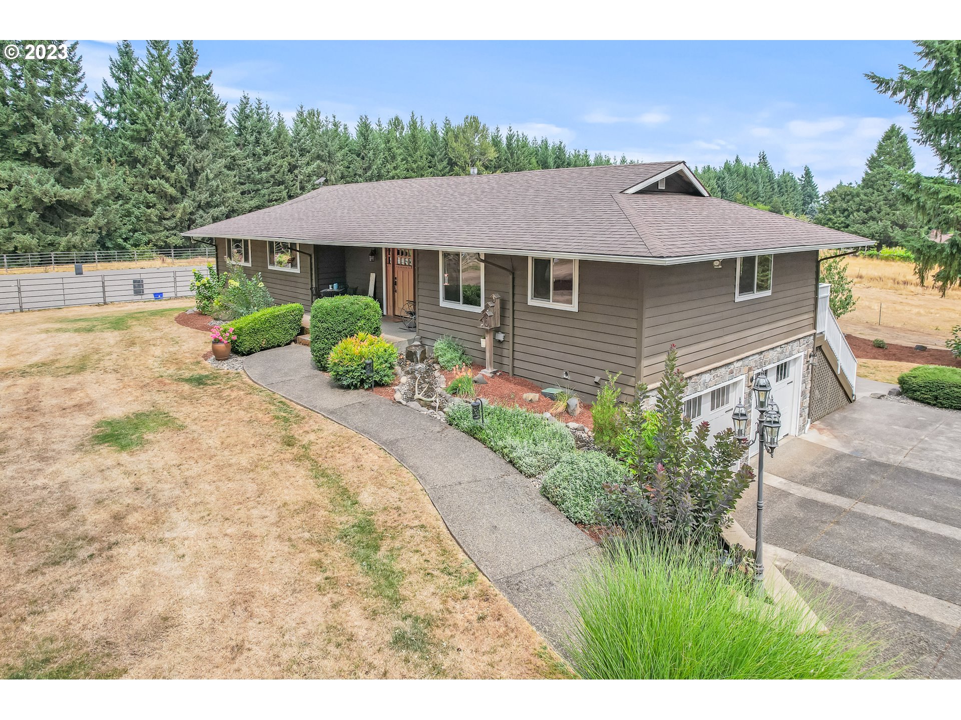 32311 Viewcrest Drive Warren, OR 97053 - Photo 42 of 46 a aerial view of a house with a yard