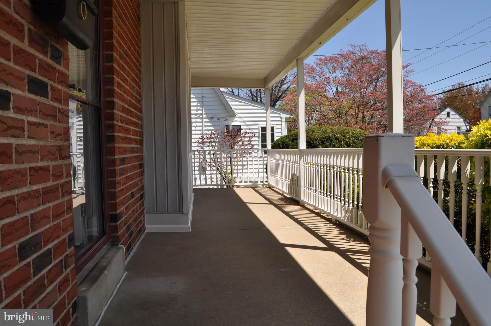 158 South Highland Road Springfield, PA 19064 - Photo 4 of 46 a view of a balcony with wooden floor