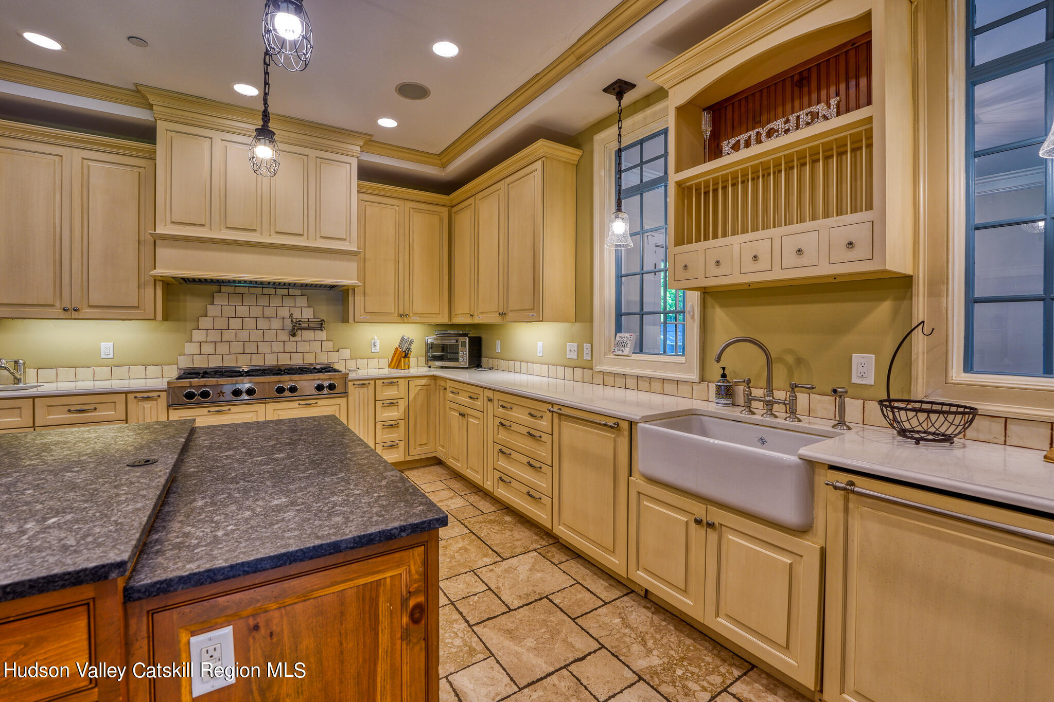 103 Carney Road Ulster Park, NY 12487 - Photo 14 of 89 a kitchen with stainless steel appliances granite countertop a sink stove and cabinets