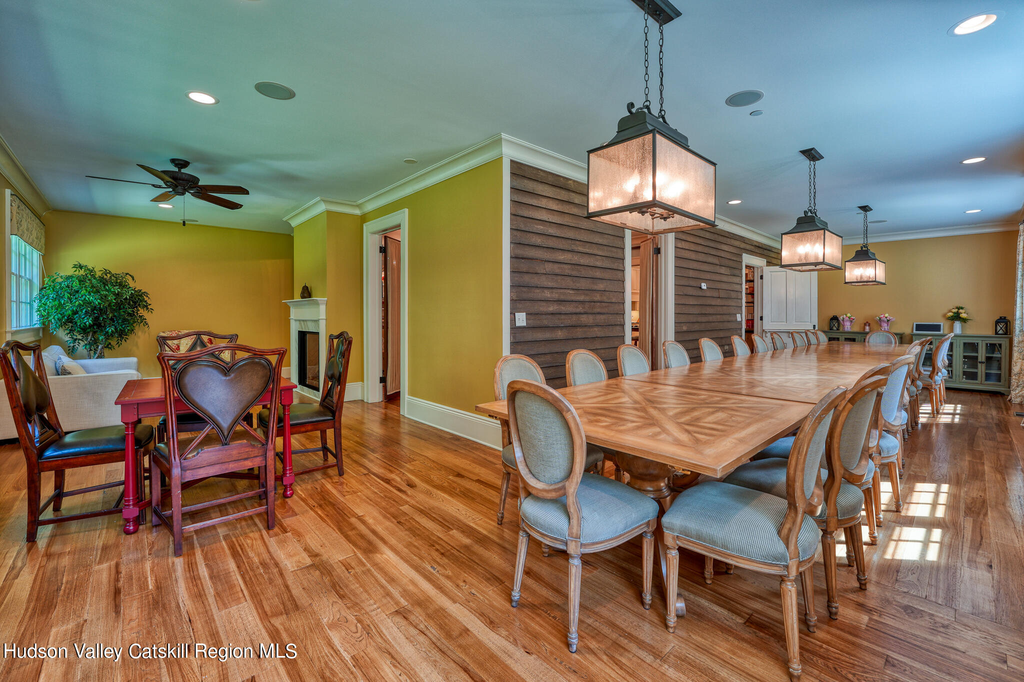 103 Carney Road Ulster Park, NY 12487 - Photo 21 of 89 a view of a dining room with furniture and wooden floor