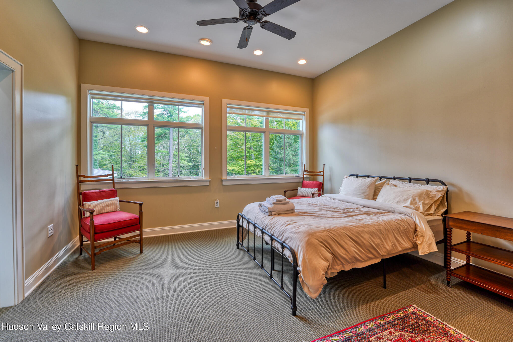 103 Carney Road Ulster Park, NY 12487 - Photo 55 of 89 a bedroom with a bed and a table