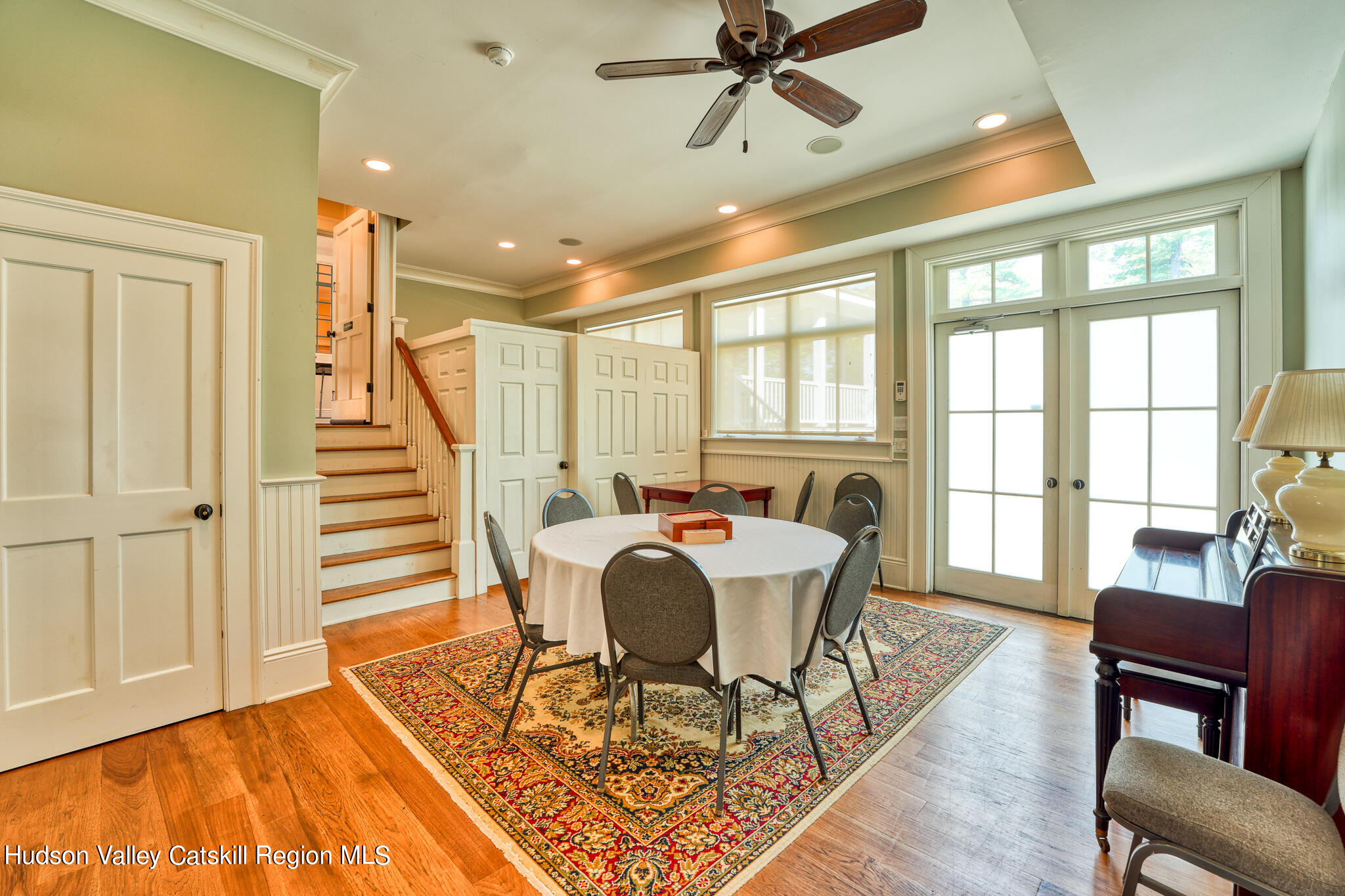 103 Carney Road Ulster Park, NY 12487 - Photo 58 of 89 a view of a dining room with furniture window and wooden floor
