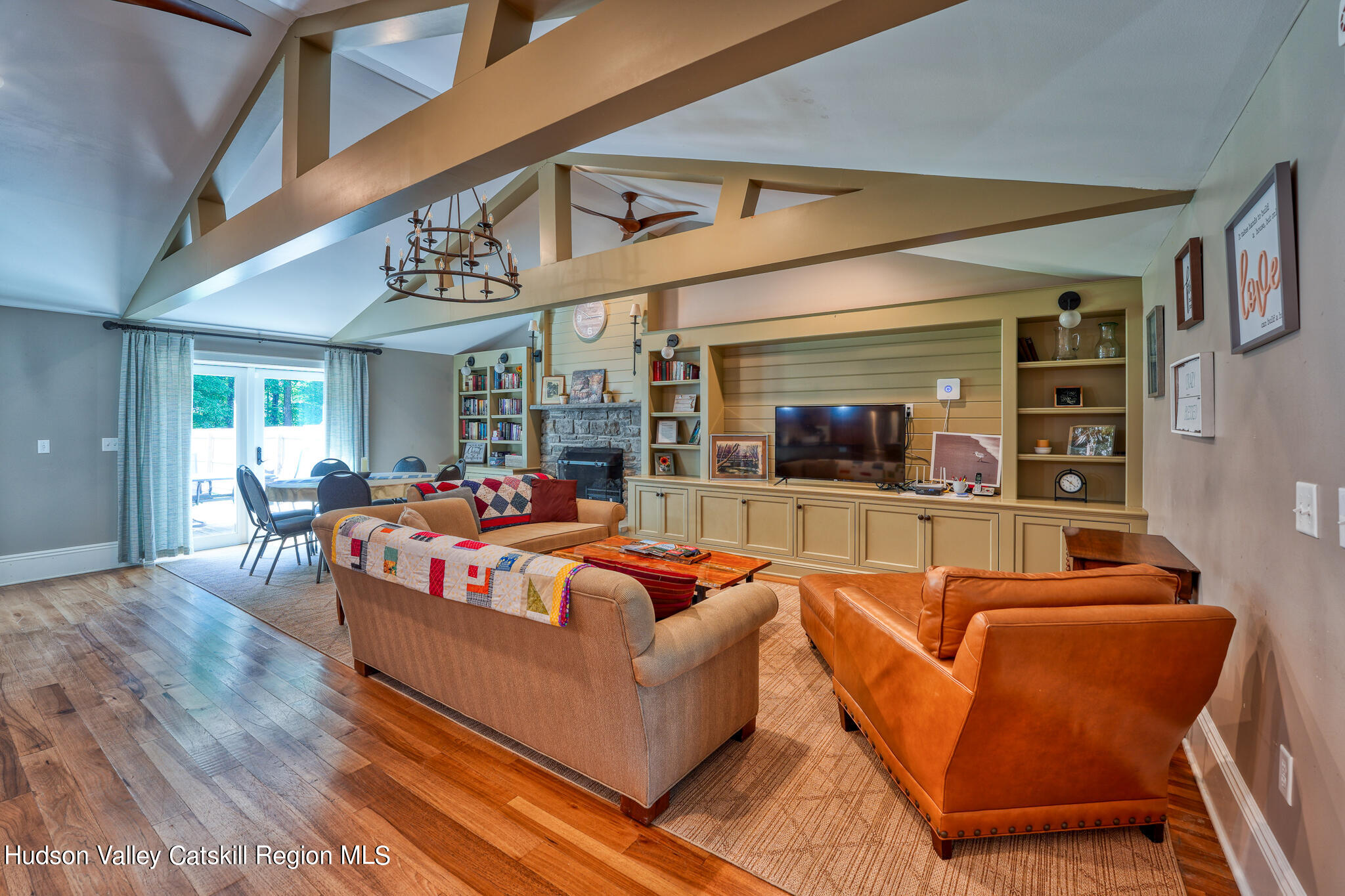 103 Carney Road Ulster Park, NY 12487 - Photo 75 of 89 a living room with furniture and a large window