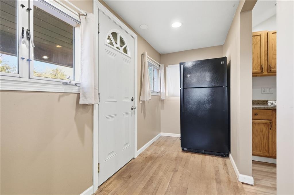 284 West Allegheny Road Imperial, PA 15126 - Photo 12 of 18 a view of hallway with a refrigerator and a window