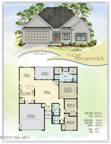 $309,900 | 311 Creeks Edge Drive, Pikeville, NC 27863