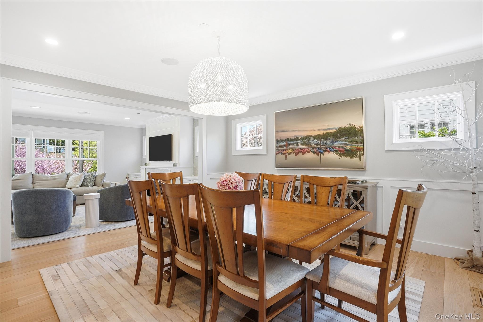 19 Onondaga Street Rye, NY 10580 - Photo 13 of 39 Seamless flow from the Living Room into the Dining Room