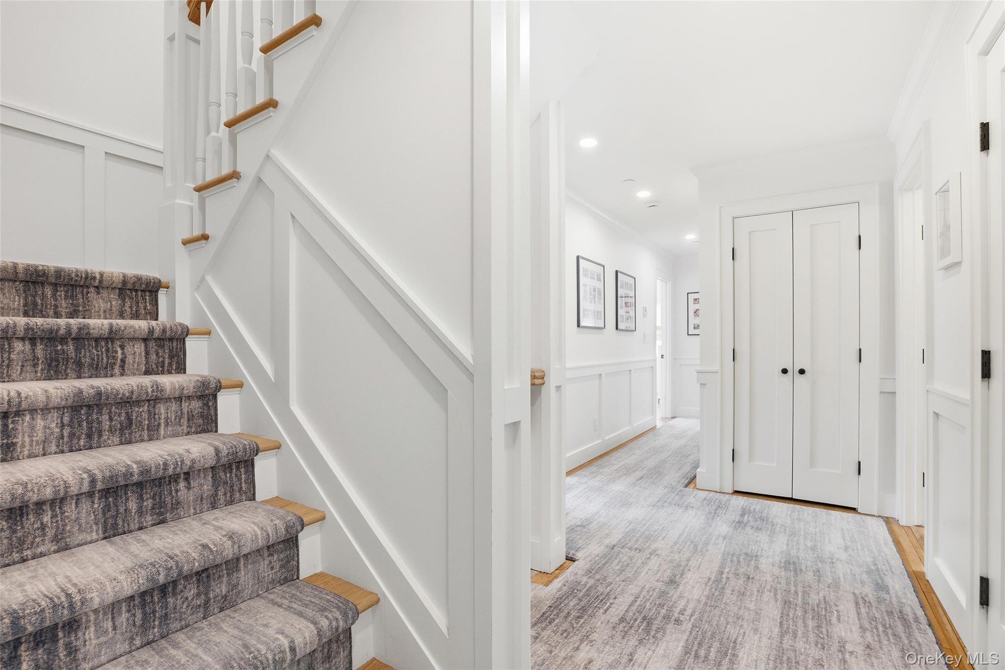 19 Onondaga Street Rye, NY 10580 - Photo 27 of 39 Open stairway to 3rd Floor Recreation/Flex Space and Bath