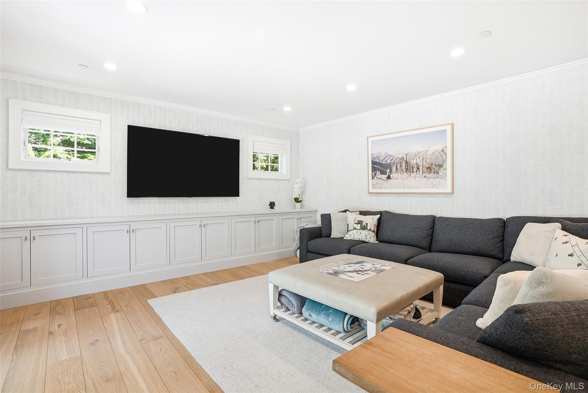 19 Onondaga Street Rye, NY 10580 - Photo 9 of 39 Family Room has a wall of custom built ins for ample storage