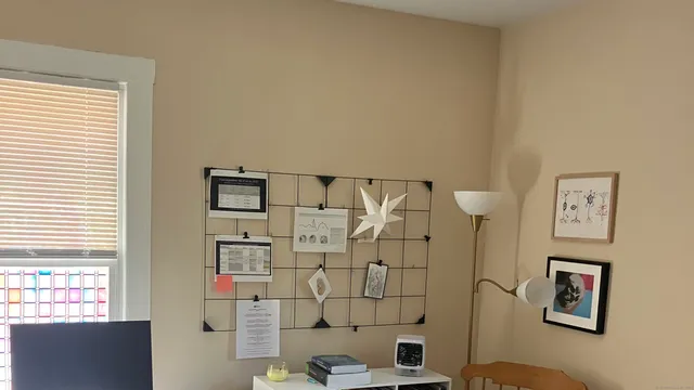 a view of front door