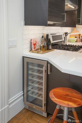 a room with storage and utility room