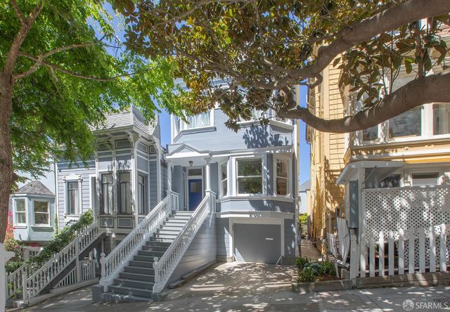 a view of a building with a outdoor space