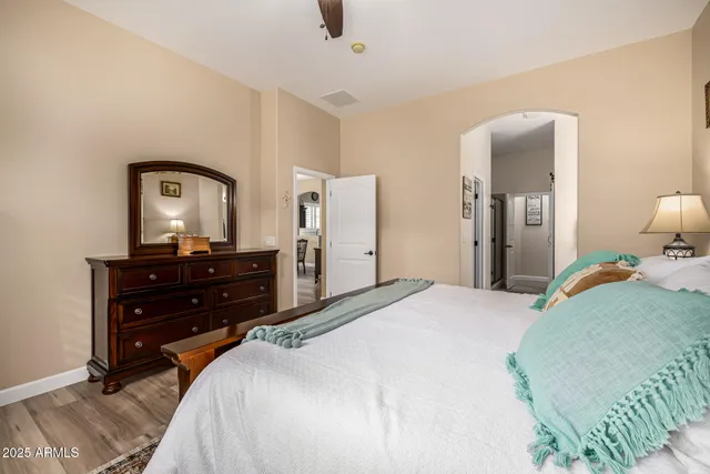 a view of a walk in closet