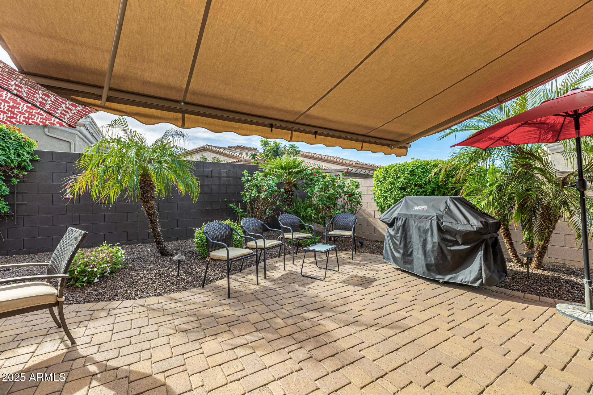 6202 East McKellips Road, Unit 177 Mesa, AZ 85215 - Photo 37 of 54 Automated Retractable Patio Awning