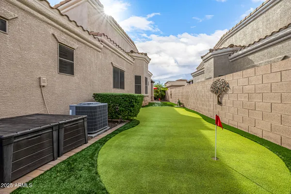swimming pool with outdoor seating