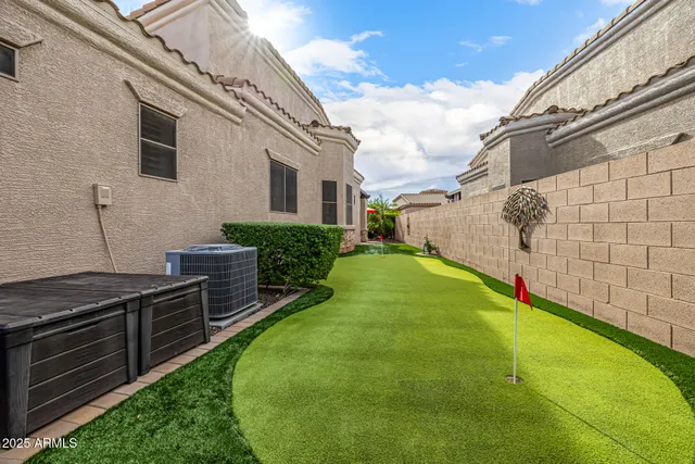swimming pool with outdoor seating