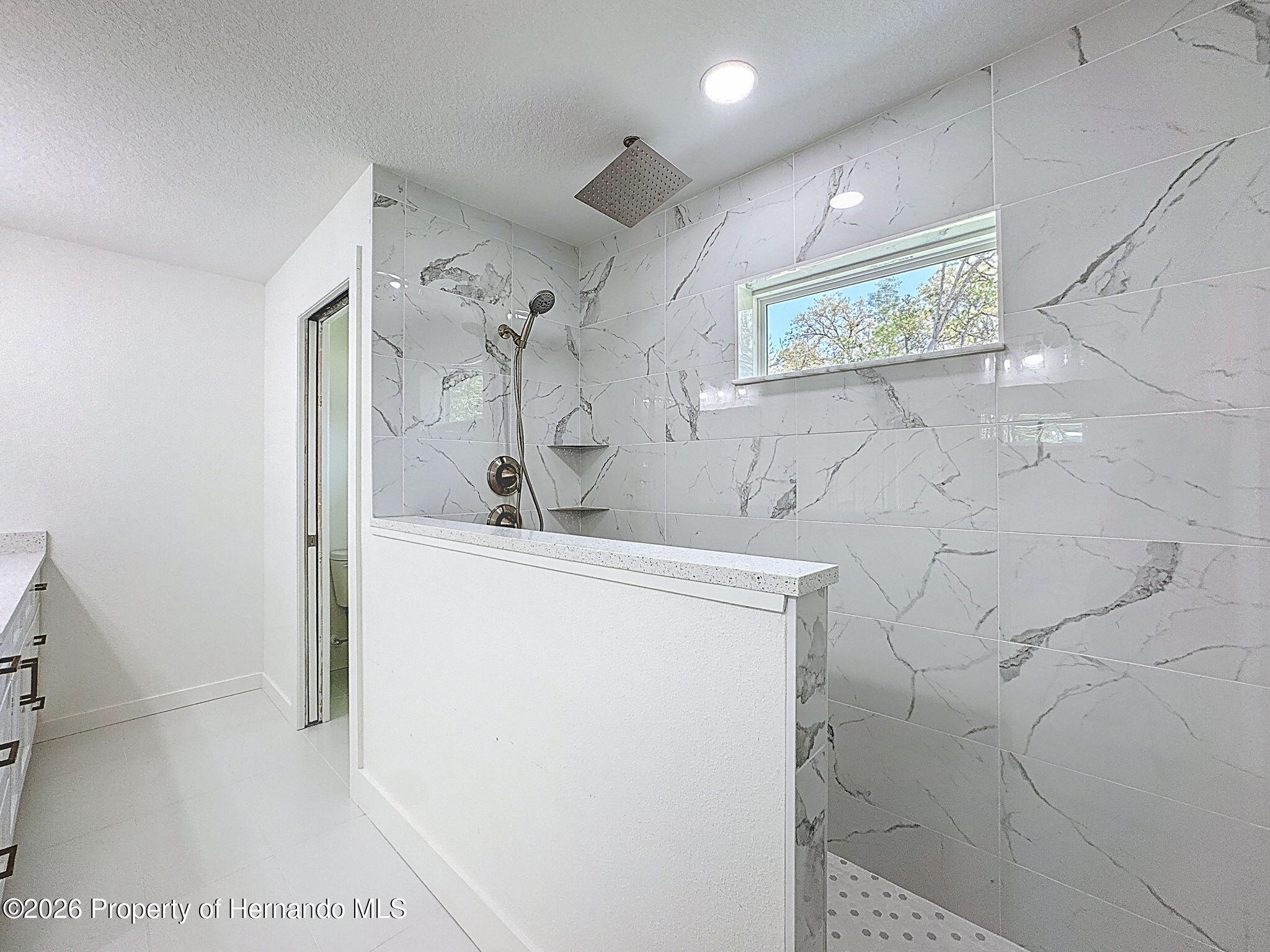 8988 Waterbird Way Weeki Wachee, FL 34613 - Photo 28 of 42 a bathroom with a sink and a mirror