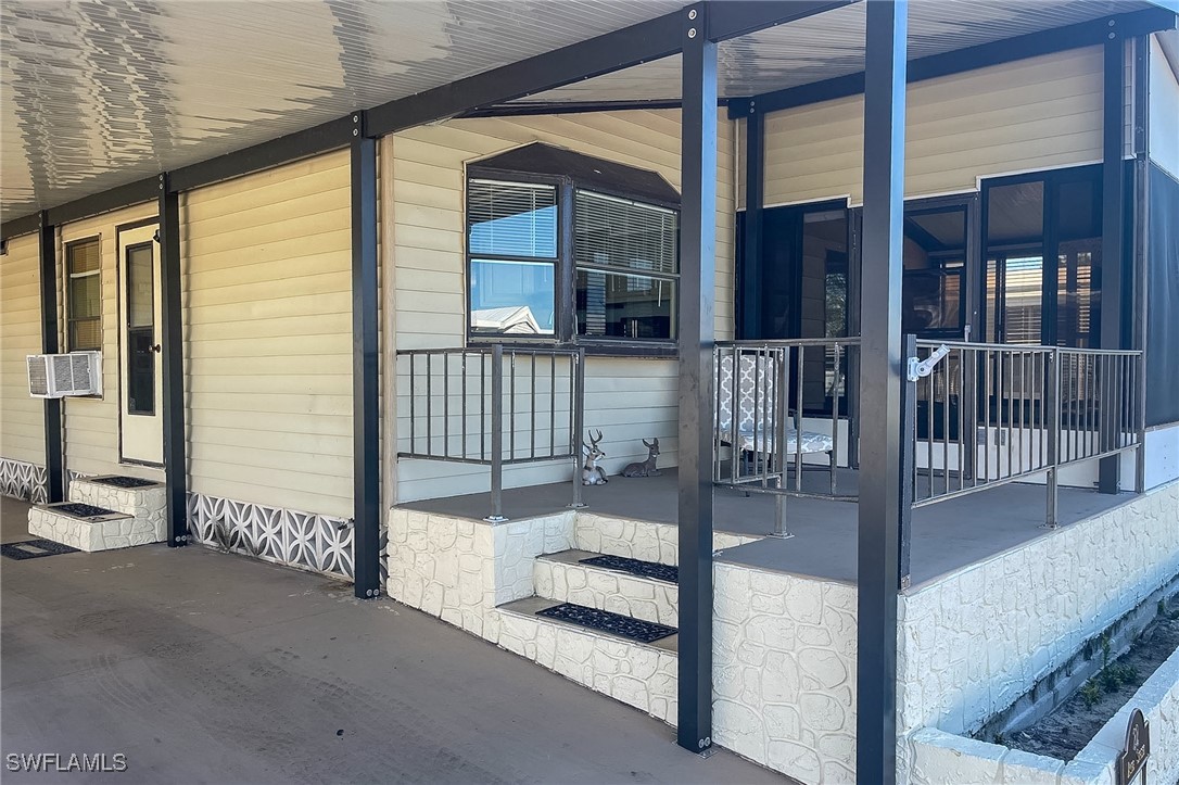 22 Ashe Alva, FL 33920 - Photo 23 of 42 a view of a balcony with door
