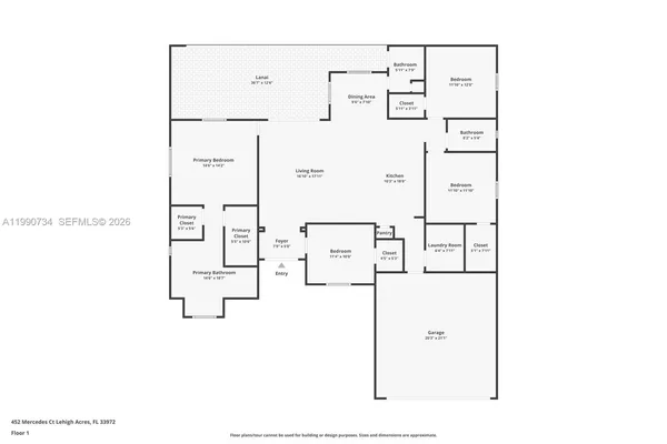 $2,500 | 2709 58th Street West, Lehigh Acres, FL 33971